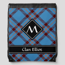 Clan Elliot Ancient Tartan Drawstring Bag