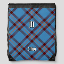 Clan Elliot Ancient Tartan Drawstring Bag
