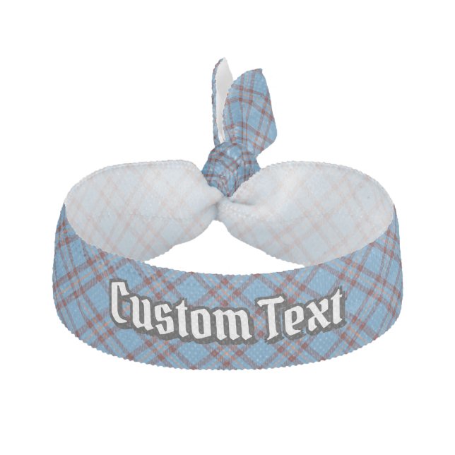 Clan Elliot Ancient Tartan Elastic Hair Tie (Front)