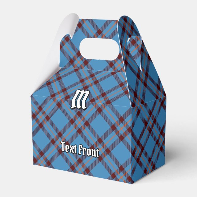 Clan Elliot Ancient Tartan Favor Box (Front Side)