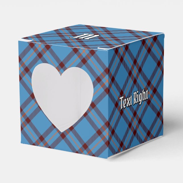 Clan Elliot Ancient Tartan Favor Box (Front Side)