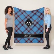 Clan Elliot Ancient Tartan Fleece Blanket