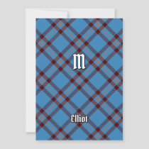 Clan Elliot Ancient Tartan Invitation