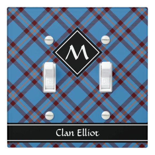 Clan Elliot Ancient Tartan Light Switch Cover