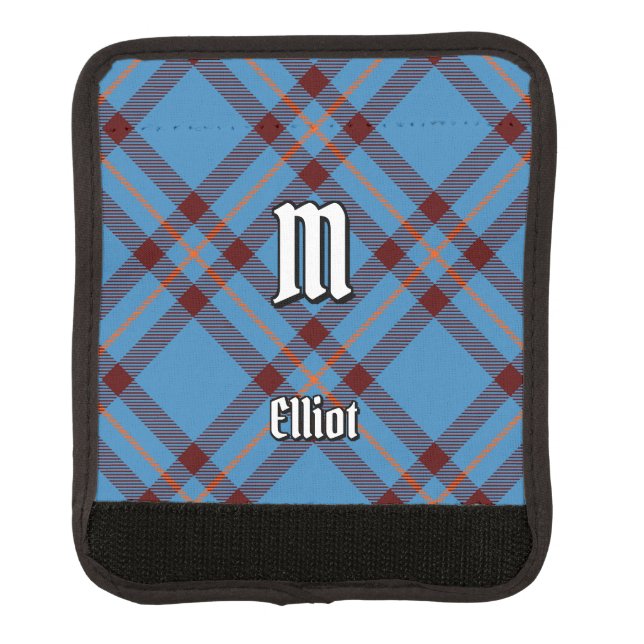 Clan Elliot Ancient Tartan Luggage Handle Wrap (Front)