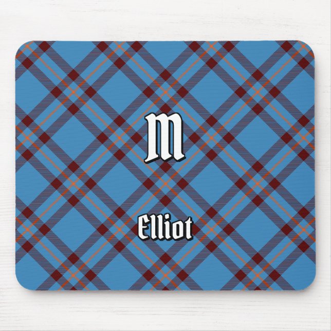 Clan Elliot Ancient Tartan Mouse Pad (Front)