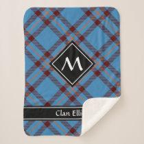 Clan Elliot Ancient Tartan Sherpa Blanket