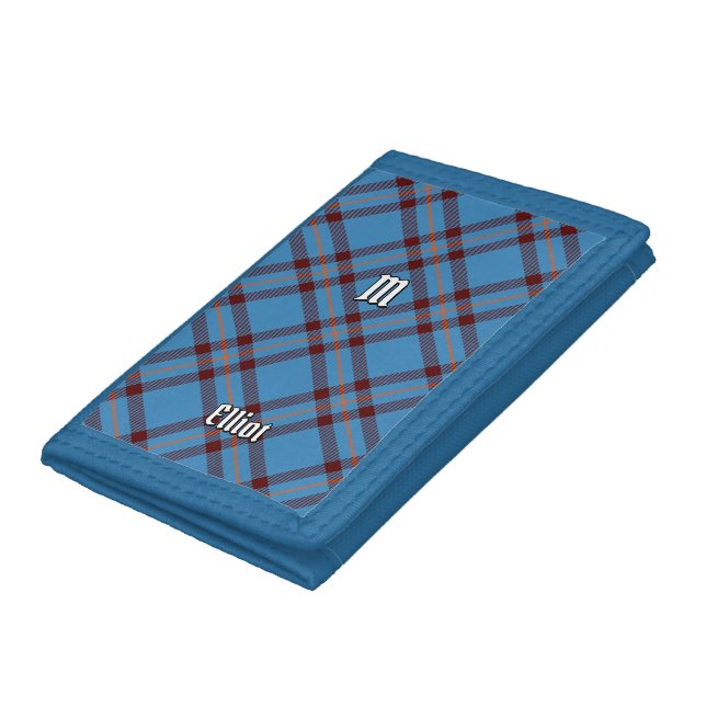 Clan Elliot Ancient Tartan Trifold Wallet (Bottom)