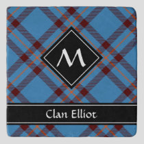 Clan Elliot Ancient Tartan Trivet