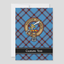 Clan Elliot Crest Invitation