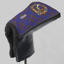 Clan Elliot Crest over Modern Tartan Golf Head Cover