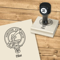Clan Elliot Crest Rubber Stamp