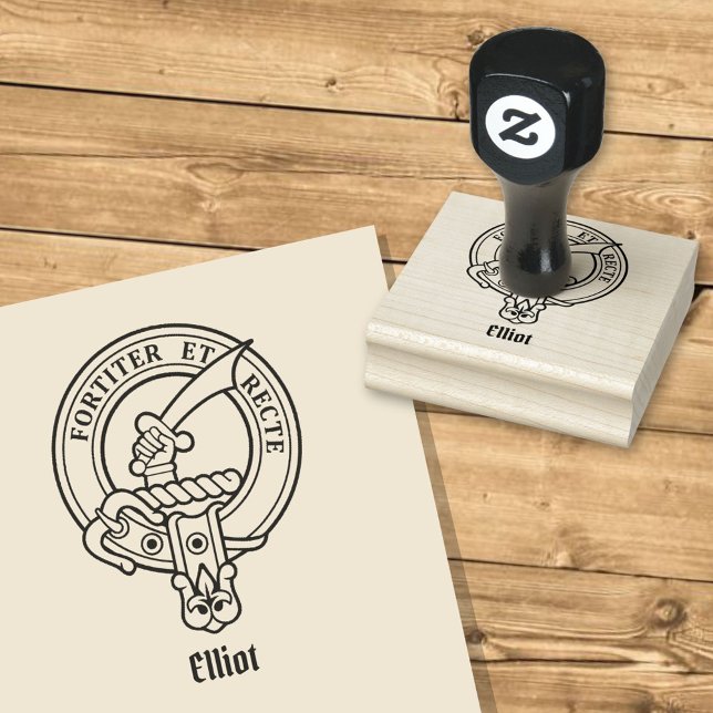Clan Elliot Crest Rubber Stamp (Creator Uploaded)