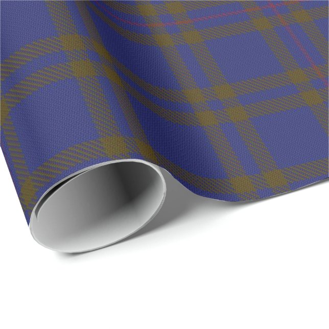 Clan Elliot Elliott Scottish Tartan Wrapping Paper (Roll Corner)