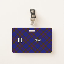 Clan Elliot Modern Tartan Badge