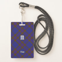 Clan Elliot Modern Tartan Badge