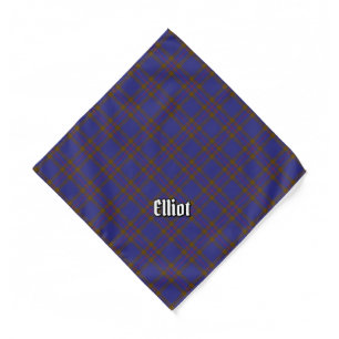 Clan Elliot Modern Tartan Bandana