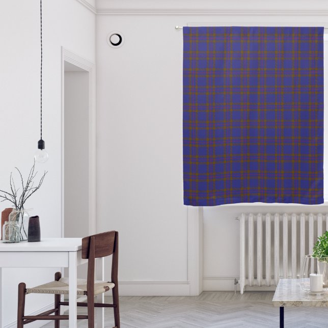 Clan Elliot Modern Tartan Blackout Curtains (Living Room)