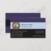 Clan Elliot Modern Tartan Business Card