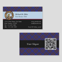 Clan Elliot Modern Tartan Business Card