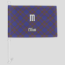 Clan Elliot Modern Tartan Car Flag