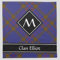 Clan Elliot Modern Tartan Cloth Napkin