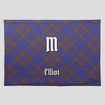 Clan Elliot Modern Tartan Cloth Placemat