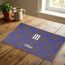 Clan Elliot Modern Tartan Cloth Placemat