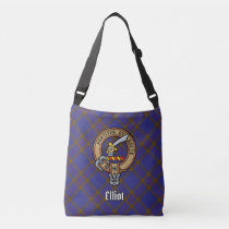 Clan Elliot Modern Tartan Crossbody Bag