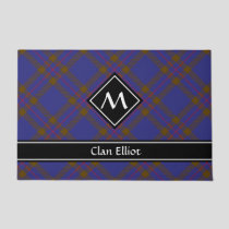 Clan Elliot Modern Tartan Doormat
