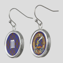 Clan Elliot Modern Tartan Earrings