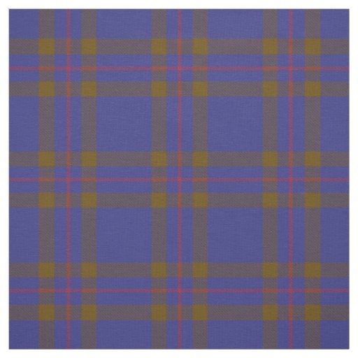 Clan Elliot Modern Tartan Fabric