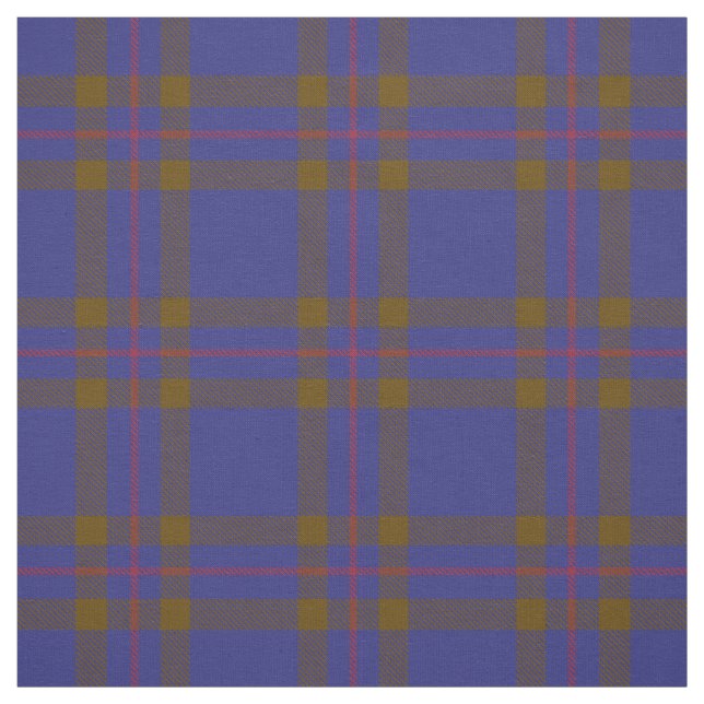 Clan Elliot Modern Tartan Fabric (Swatch)