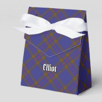 Clan Elliot Modern Tartan Favor Box