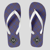 Clan Elliot Modern Tartan Flip Flops