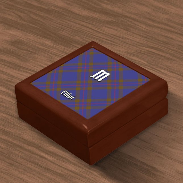 Clan Elliot Modern Tartan Gift Box (Creator Uploaded)