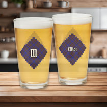Clan Elliot Modern Tartan Glass