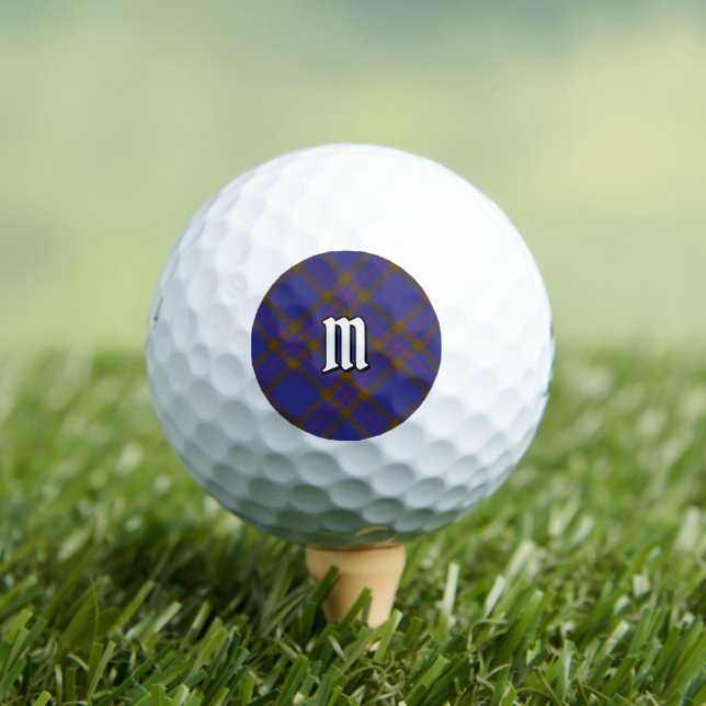 Clan Elliot Modern Tartan Golf Balls (Insitu Tee)
