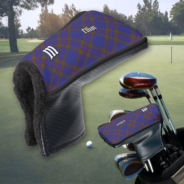 Clan Elliot Modern Tartan Golf Head Cover (Creator Uploaded)