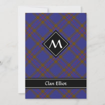 Clan Elliot Modern Tartan Invitation
