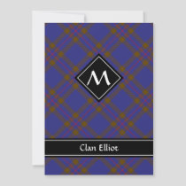 Clan Elliot Modern Tartan Invitation