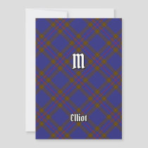 Clan Elliot Modern Tartan Invitation