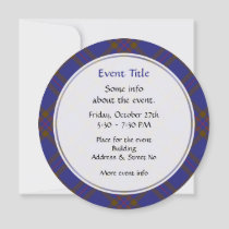 Clan Elliot Modern Tartan Invitation