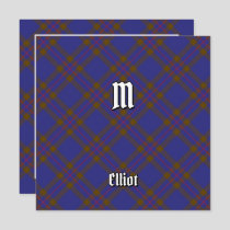 Clan Elliot Modern Tartan Invitation
