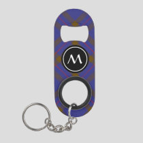 Clan Elliot Modern Tartan Keychain Bottle Opener