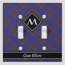 Clan Elliot Modern Tartan Light Switch Cover