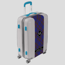 Clan Elliot Modern Tartan Luggage