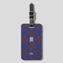 Clan Elliot Modern Tartan Luggage Tag