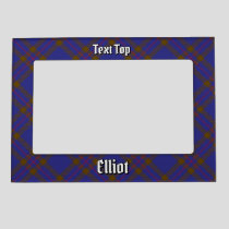 Clan Elliot Modern Tartan Magnetic Frame