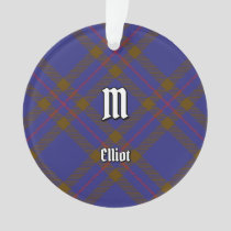 Clan Elliot Modern Tartan Ornament
